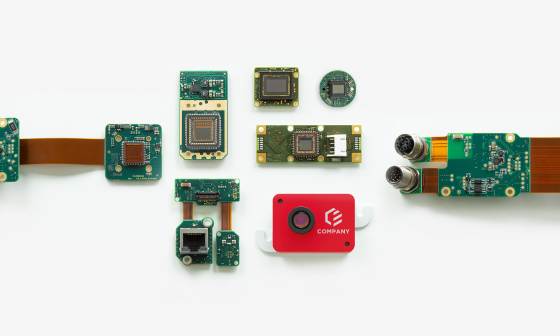 Presentation of various IDS customized cameras.