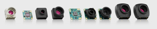 IDS low-cost industrial camera range uEye XCP, XLS, XLE.