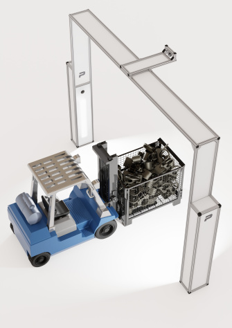 USB3 Vision industrial cameras from IDS reliably detect passing containers even at high train speeds.