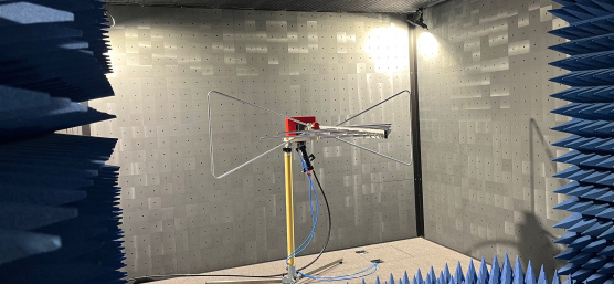 IDS EMC measuring booth.