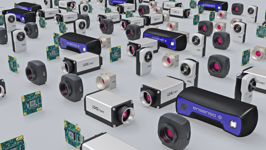 Industrial cameras from leading image processing company IDS with and without AI