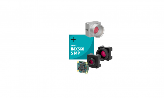 Compact industrial cameras of the uEye XLS and XCP series from board-level camera to metal housing