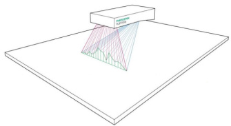 Illustration of how the laser works
