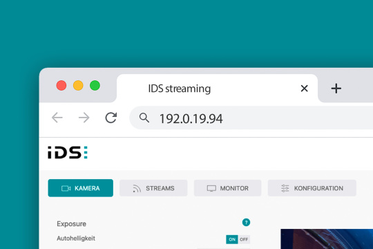 Computer screen displays iOS website with current streaming content.
