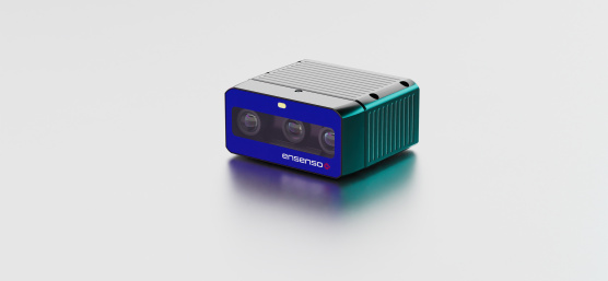 Side view of 3D camera Ensenso B from IDS