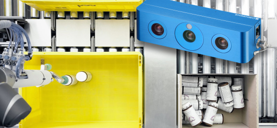 Robotic solution with Ensenso 3D cameras for single-item picking grips unknown objects fully automatically - without prior training