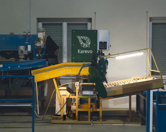 Karevo Sorting System: Optical sorting technology for on-farm processing of potatoes and onions