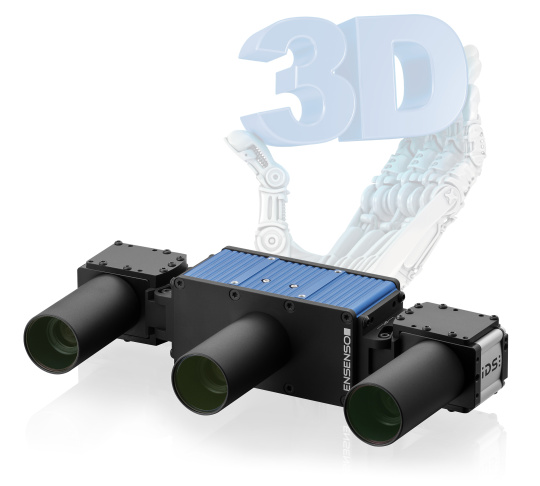 Enhanced 3D vision with Ensenso
