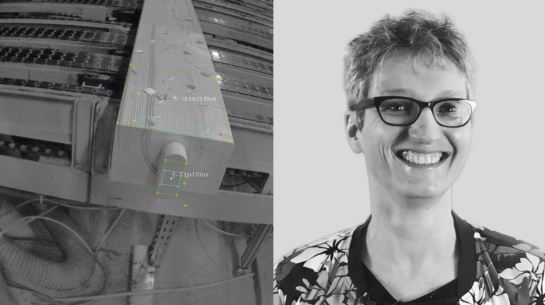 Thumbnail of Vision Channel session “3D metrology in automation engineering”, on the right speaker Ute Seitz