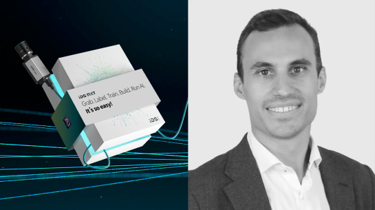 Thumbnail of Vision Channel session “AI for vision tasks: IDS NXT and its possibilities”, right speaker