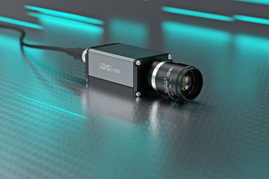 IDS NXT malibu camera in neon turquoise light