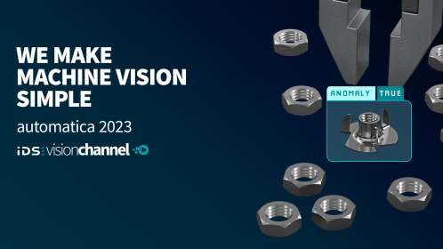 Thumbnail of Vision Channel session “We make machine vision simple - automatica 2023”