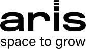 Logo “aris space to grow”