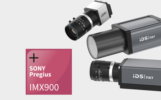 Industrial cameras feature the Sony Pregius IMX900 sensor