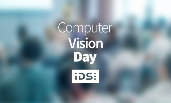 Computer Vision Day lettering and IDS logo