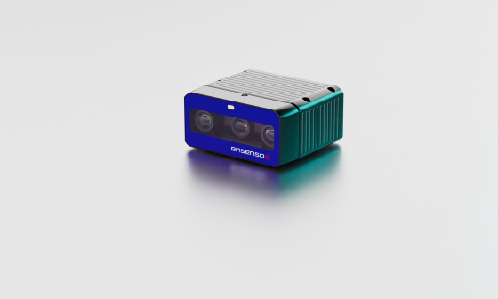 Side view of 3D camera Ensenso B from IDS