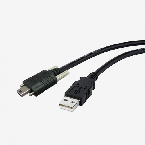 USB 2.0, screwable, 5 m