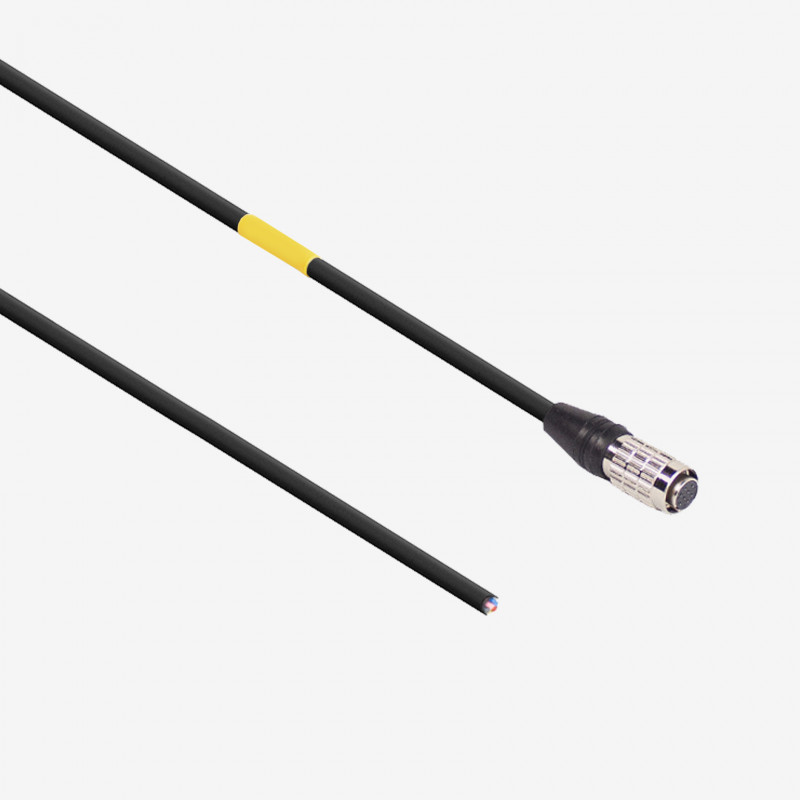 Power, standard cable, straight, screwable, 5 m