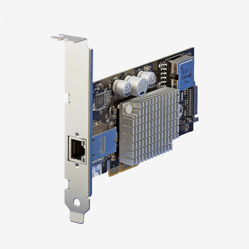 10G POE+ PCie Card, 1 Port, RJ45