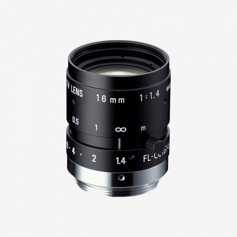 Lens, RICOH, FL-CC1614-2M, 16 mm, 2/3"