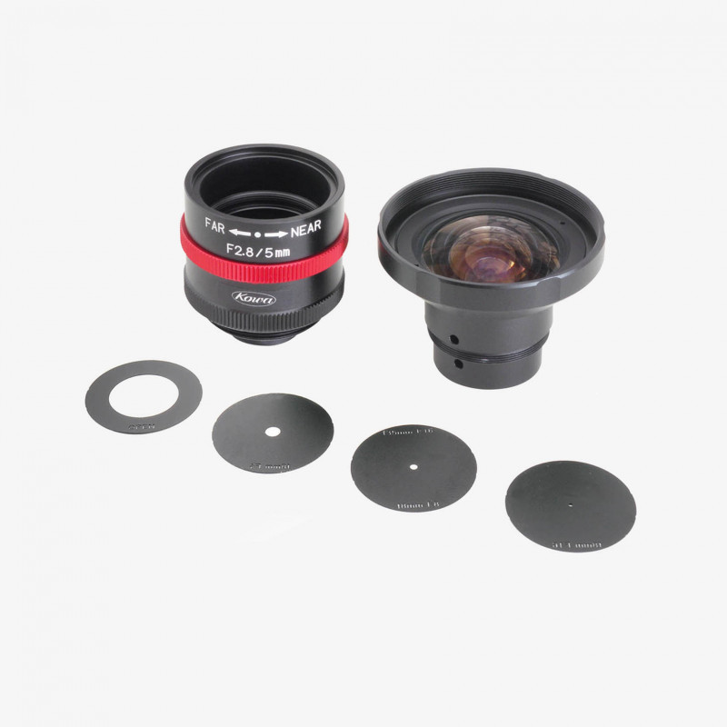 Lens, Kowa, LM5JCM-WP, 5 mm, 2/3"