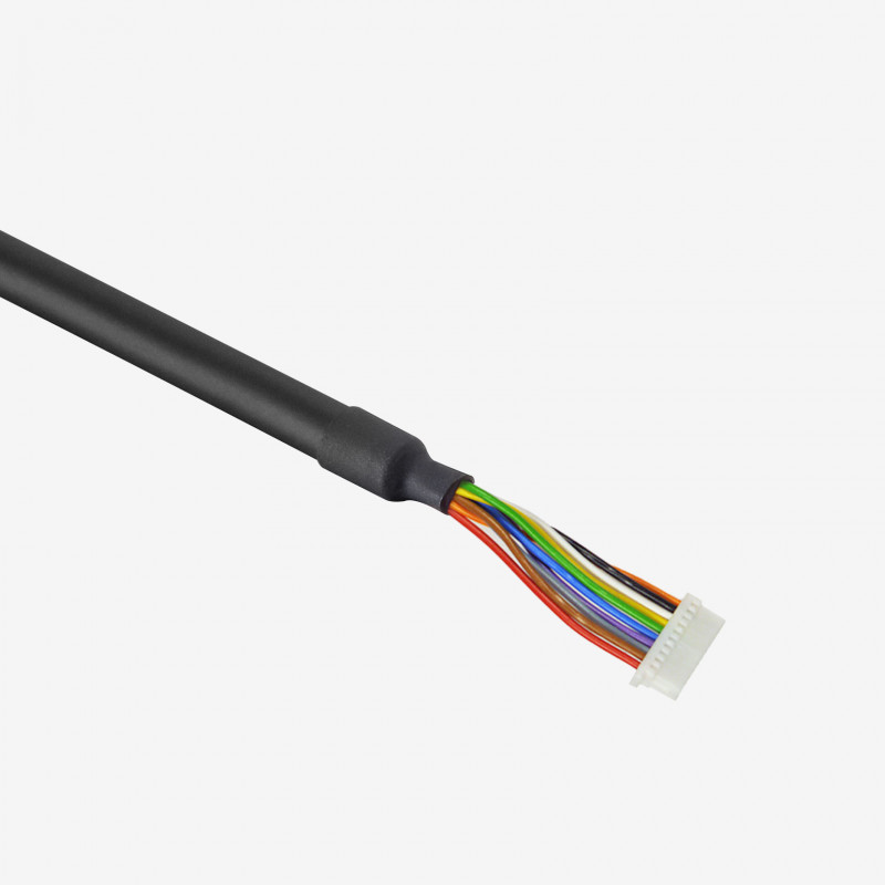 I/O std.cable, 10p Würth, straight, 0,3m